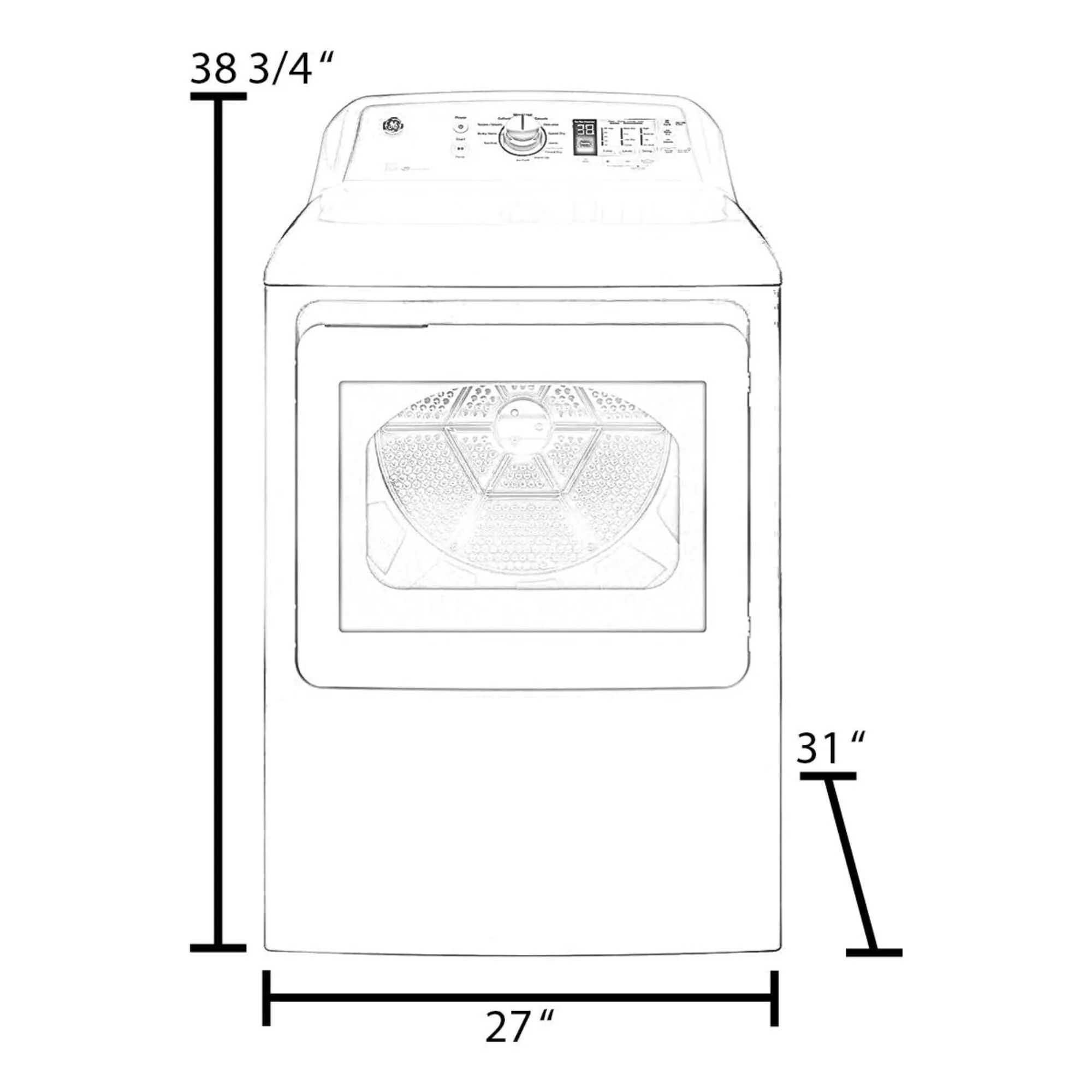 Whirlpool 7.4 Cu. Ft. Electric Dryer with Steam in Chrome Shadow